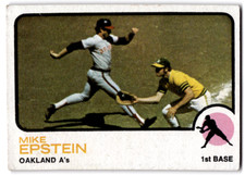 1973 Topps Baseball Card Mike Epstein Oakland Athletics #38