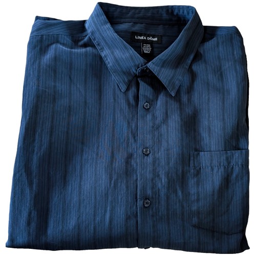 linea uomo dress shirts Linea Uomo size 17 1/2 32-33 button front long sleeve dress shirt tan in color