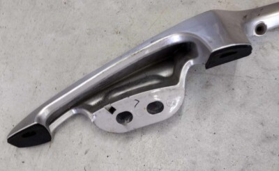03-05 Suzuki Burgman AN 650 Left Pillion Rear Handle Silver OEM