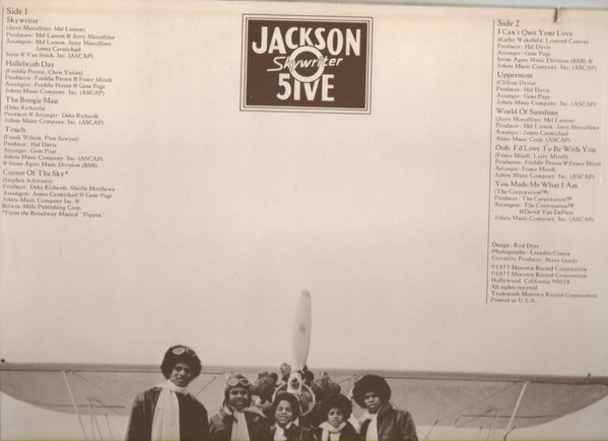 The Jackson 5 - Skywriter - Motown - M 761L - LP, Album The Jackson 5 - Skywriter - Motown - M 761L - LP, Album
