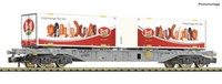 Fleischmann N 845243 Containerwagen Aae Bell Epoche V Neu Ovp 1:160