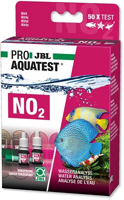 JBL PRO AQUATEST NO2 Nitrit Wassertest Nitritgehalt in Süß & Meerwasser Aquarien
