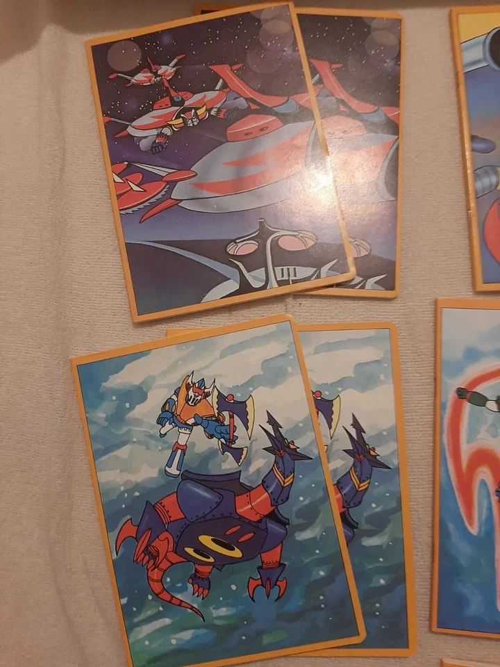 Goldorak Goldrake Master Of Universe Ufo Robot LOT 34 Mixed Mondadori School NEW - Imagen 2 de 4