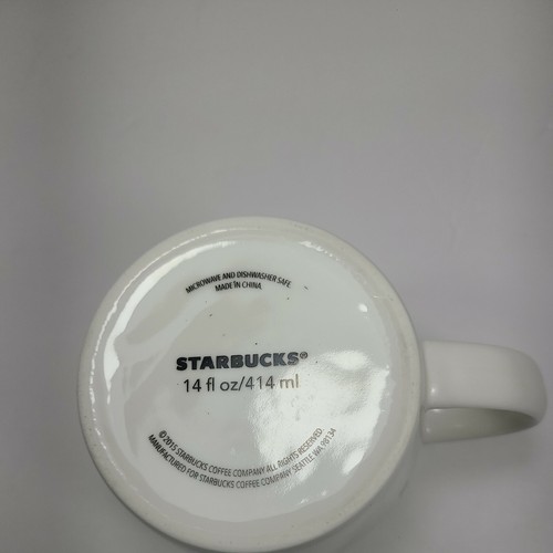 Tazza/tazza caffè Starbuck 2015 14 oz logo nero sirena sirena - Foto 6 di 7