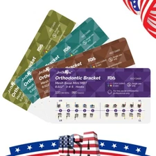 Dental Brackets Orthodontic Braces Mini Monoblock Mesh Base Roth/MBT 0.022/0.018