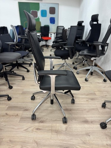 Sedus - Open Up 103 - Bürodrehstuhl / Chefsessel - Leder - Schwarz - A595 - Bild 2 von 8