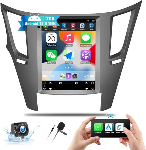 UNITOPSCI 2G 64G Android Car Stereo for Subaru Outback Legacy 2010-2014 Wireless