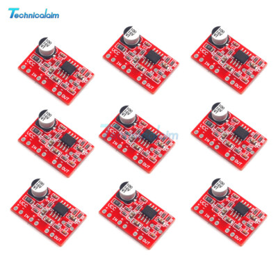 10pcs DC3.8-15V AD828 Stereo Dynamic Microphone Preamplifier Board Audio Preamp
