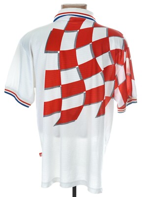 CROATIA NATIONAL TEAM 1998/2000 HOME FOOTBALL SHIRT LOTTO SIZE XL