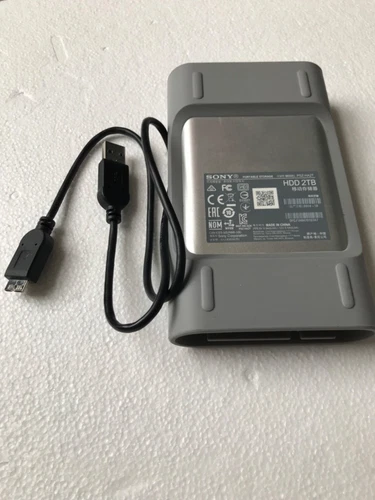 Sony PSZ HB2T 2TB Portable Hard Disc Drive with Thunderbolt USB 3.0 Connectivity