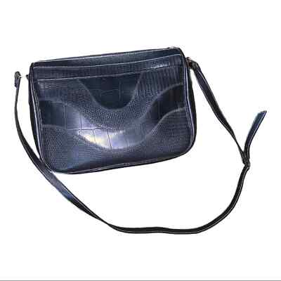 QQQ Leather Crossbody Bag | eBay