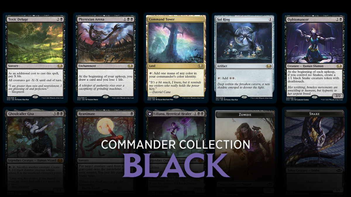 Magic The Gathering Final Fantasy Commander Collection: Black