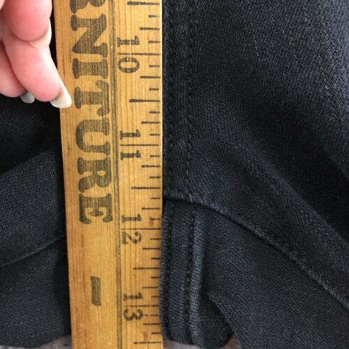 Time And True Skinny Jeans Womens 16 (actual 36x30) Black High Rise Zip Fly NEW - Picture 6 of 21