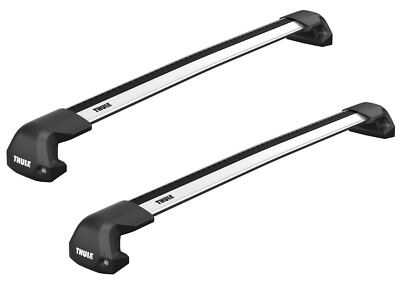 Thule Roof Rack Edge Fixpoint WingBar Edge Silver for MB C-Class Saloon