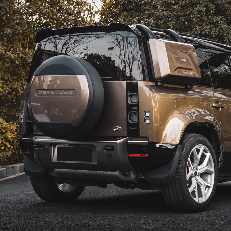 Spoiler labial tronco asa traseira preto brilhante serve para Defender 90 110 2020-2023 - Imagem 4 de 4