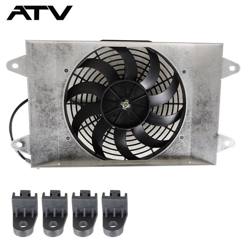 Radiator Cooling Fan Assembly FOR YAMAHA VIKING 2014-2020 1XD-E2405-00-00 - Picture 5 of 6