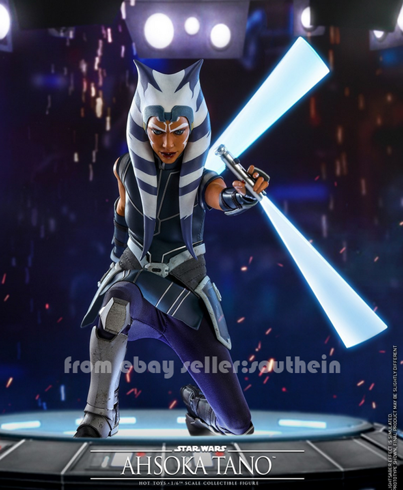 HotToys HT 1/6 Clone Wars TMS021 Asokatano Action Figure | eBay