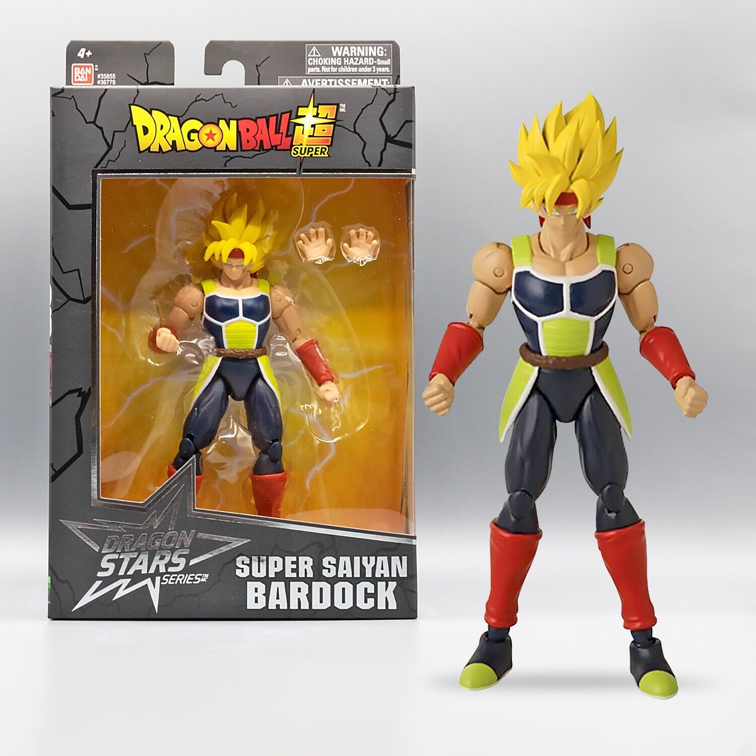 Dragon Ball Super Dragon Stars Super Saiyan Bardock Figure (Series