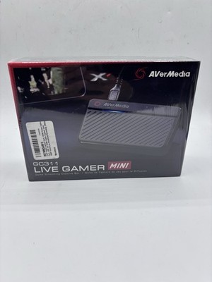 New & Sealed! AVerMedia Live Gamer Mini GC311 1080p60 HDMI Capture Card NIB!