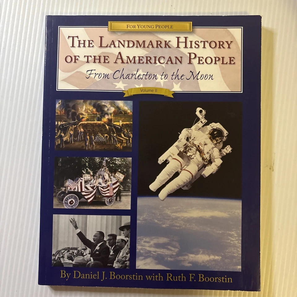 The Landmark History of the American People Set Volumes 1-2, By Boorstin-2 Books - Image 3 of 4