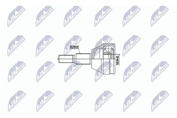 NTY Gelenksatz, Antriebswelle NPZ-CH-028 FüR Dodge Jeep-image