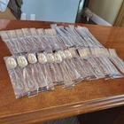 I58 NO RESERVE 32pc WALLACE STERLING ROSE POINT FLATWARE SET BRAND NEW BEAUTIFUL
