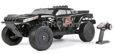 Rovan T5 1/5 Scale 36cc Gasoline Power Radio Control Truck Black 1:5