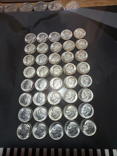 Uncirculated Roosevelt Dimes. Silver Absolutely Beautiful Check Photos For Dates