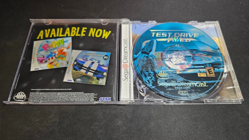Test Drive V-Rally Rally Infogrames Sega Dreamcast DC MINT condition COMPLETE! - Image 4 of 4