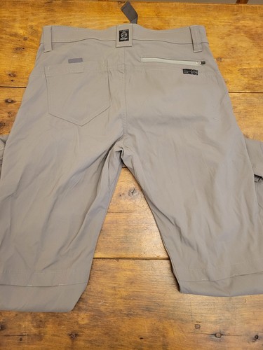 NUEVO Pantalones utilitarios Wrangler ATG gris todo terreno para hombre talla 32x32 con cinturón - Imagen 5 de 5
