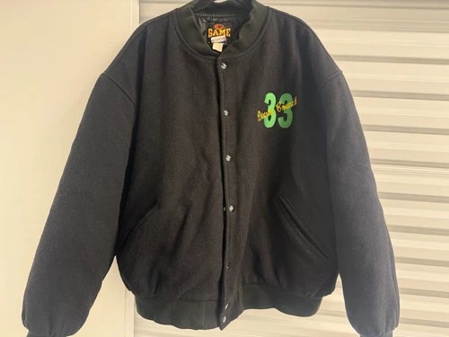 Game Sportswear Varsity Jacket Size 4XL Black District Council 33 Wool USA - product listing photo