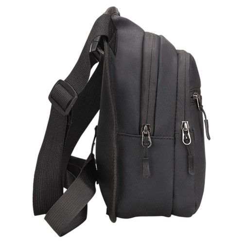 Large Capacity Multi-Function Fanny Pack PU Leather Travel Chest Bag Cycling - Picture 8 of 8