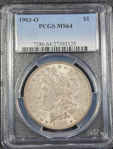 1903-O Morgan Dollar $1 PCGS MS64 LOVELY TONING! Old Glory C&C Weekly 1c Auction