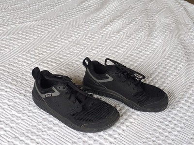 LEMS Primal Zen Sneakers Size 7.5 Women's Black Asphalt Lace Up
