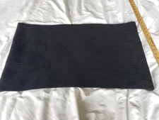 AllSaints Infinity Scarf Black Snood Cable Knit Oversized 100% Cotton