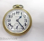ANTIQUE HAMILTON GRADE 974 SPECIAL 17j 16s POCKET WATCH 1935 MONTGOMERY DIAL