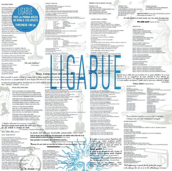 Vinile - Ligabue - Ligabue (Vinile Turchese) - Warner Music -D- Neu-image