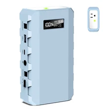 65W Portable Camping Charger Power Bank AC DC USB Solar Generator Backup Battery