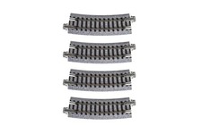 KATO N Gauge Curved Track R282-15 4 Tracks 20-111 Model Train Supplies NEW