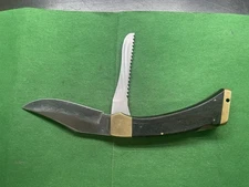 Vintage Gutmann Edge Mark #11-307 2 Blade Pocket Knife, Blade & Saw Blade