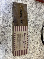 Vintage WW2 US Army Field Ration K Breakfast Unit Sealed Doughboy K Ration.