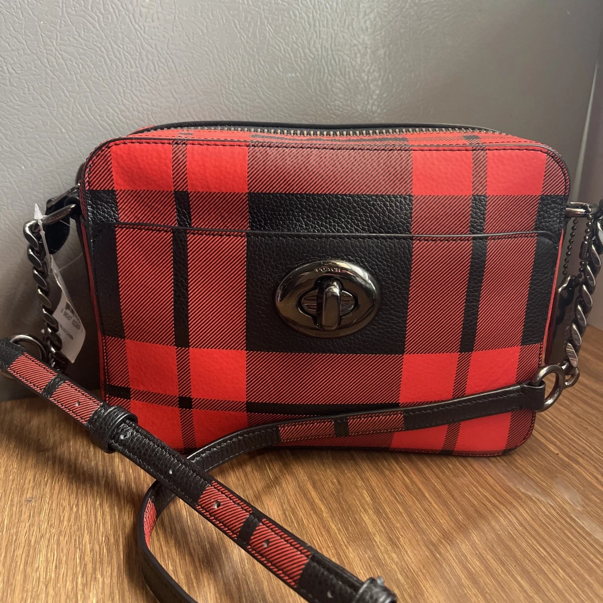 Coach Turn Lock Plaid Bags & Handbags for Women for sale | eBay