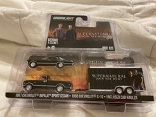 Chase! Greenlight 1:64 Supernatural Join The Hunt Trailer Set  1967 Chevrolet