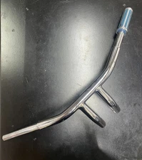 T-Bar Handlebar Set 6.5” Rise Chrome w/ Grip off of a '95 Harley Davidson FXD