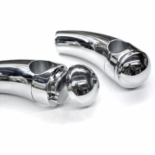 1" Handlebar 3.5" Risers Pull Back Motorcycle Chrome Fit For Harley Custom - Image 4 of 4