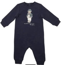 Ralph Lauren Polo Bear Teddy Coverall Romper All In One Age 6M RRP£99