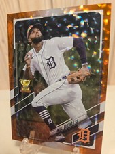 2021 Topps Series 2 Willi Castro #339 Orange Refractor 218/299 All Star Rookie