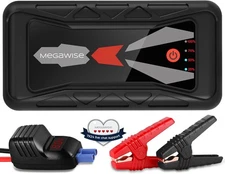MEGAWISE 1500A Peak 16800mAh Car Battery Jump Starter Booster (up to 7L Gas or 5