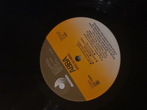 ABBA Voulez-Vous 1979 LP Vinyl Japan DSP-5110 12" Discomate Polar Insert - Picture 8 of 8