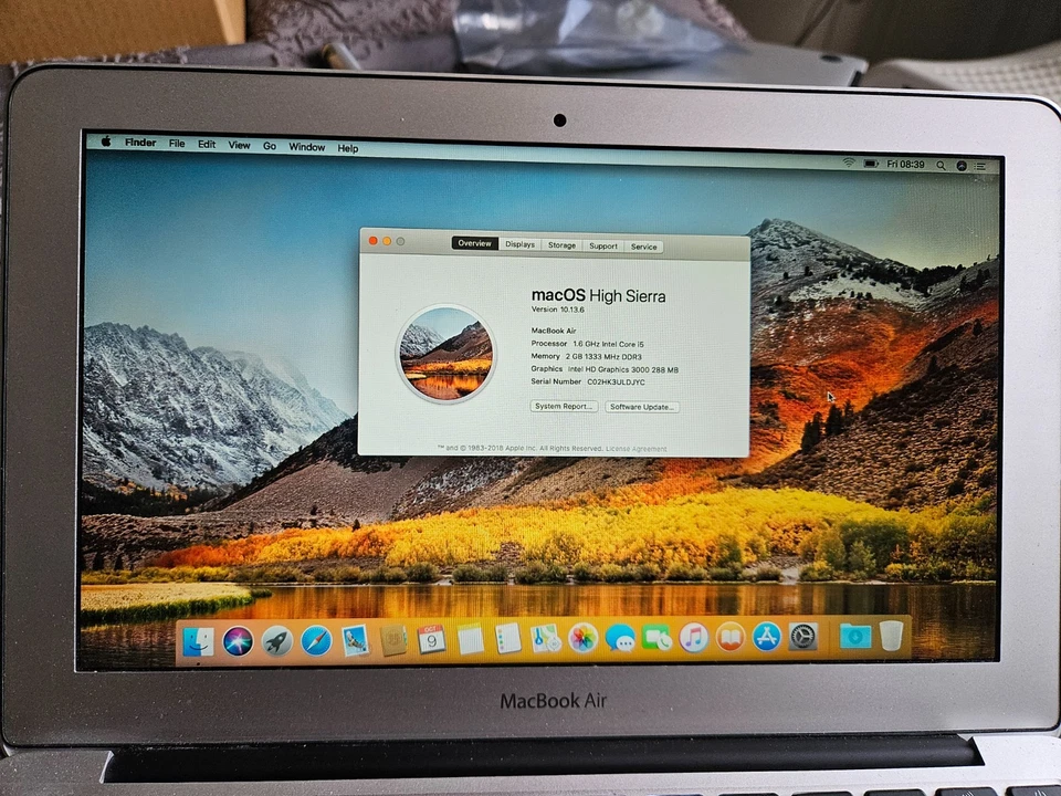 Apple MC505B/A MacBook Air A1370 Laptop, photo 2 of 5